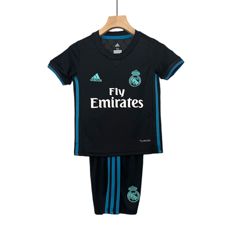 Real Madrid Barn Bortedraktsett Retro 2017-2018