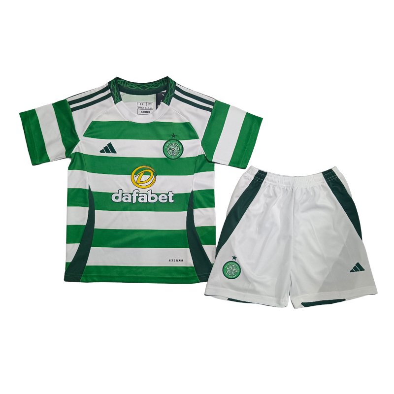 Celtic FC Hjemmedrakt 2024/25 Barn Kortermet + Korte bukser