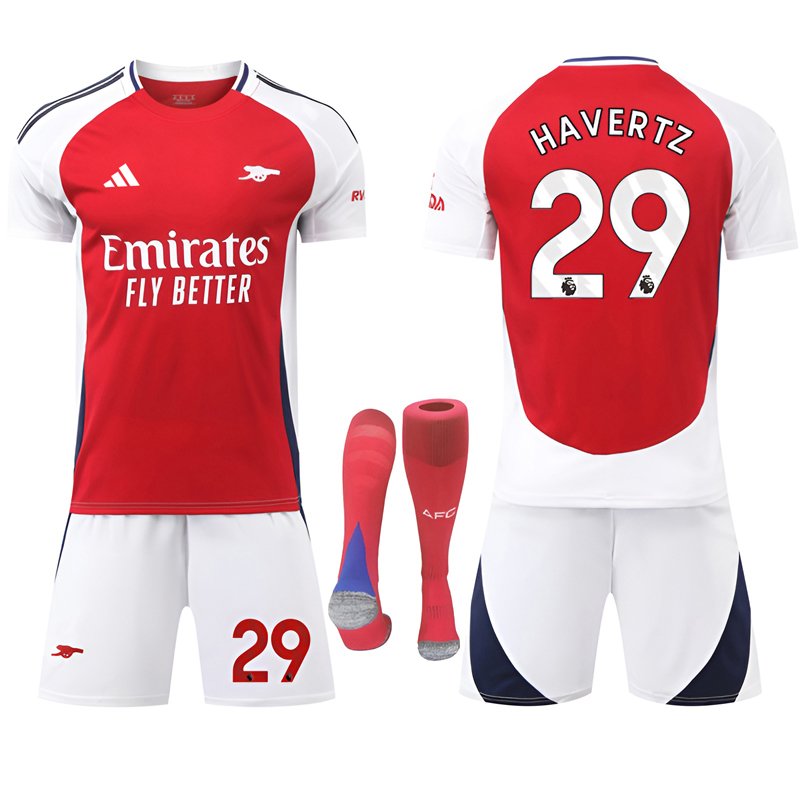 Arsenal Havertz 29 Hjemmedrakt 2024-25 Kortermet + Korte bukser