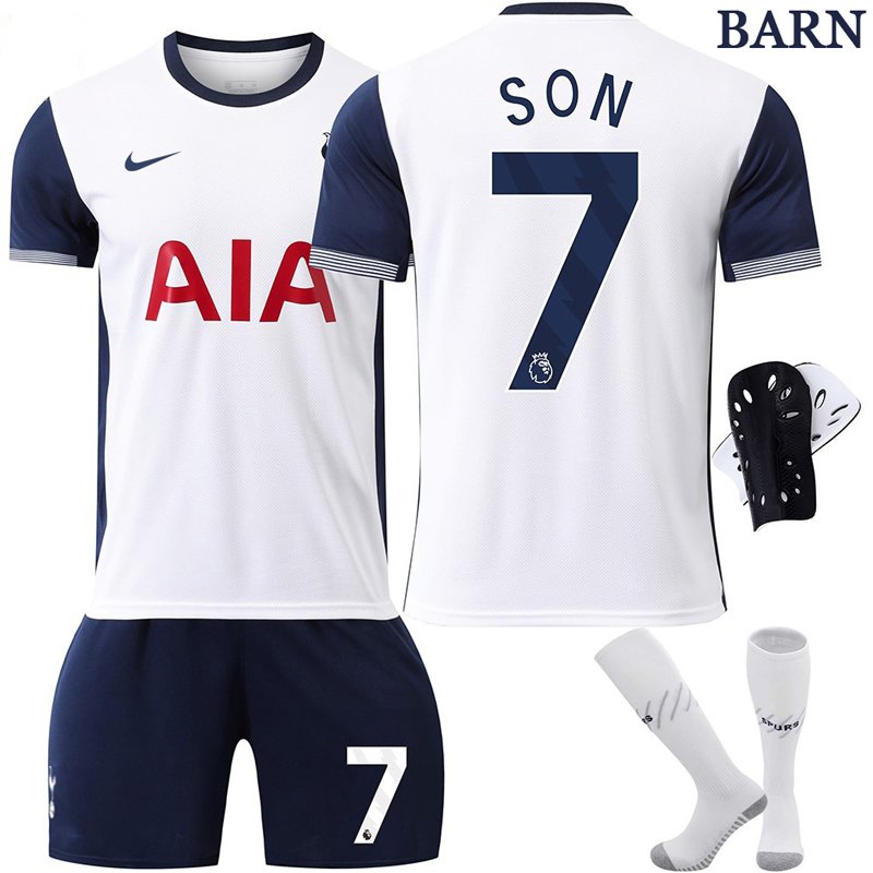 Billige Fotballdrakter SON 7 Tottenham Hotspur Hjemmedrakt 24-25 til barn