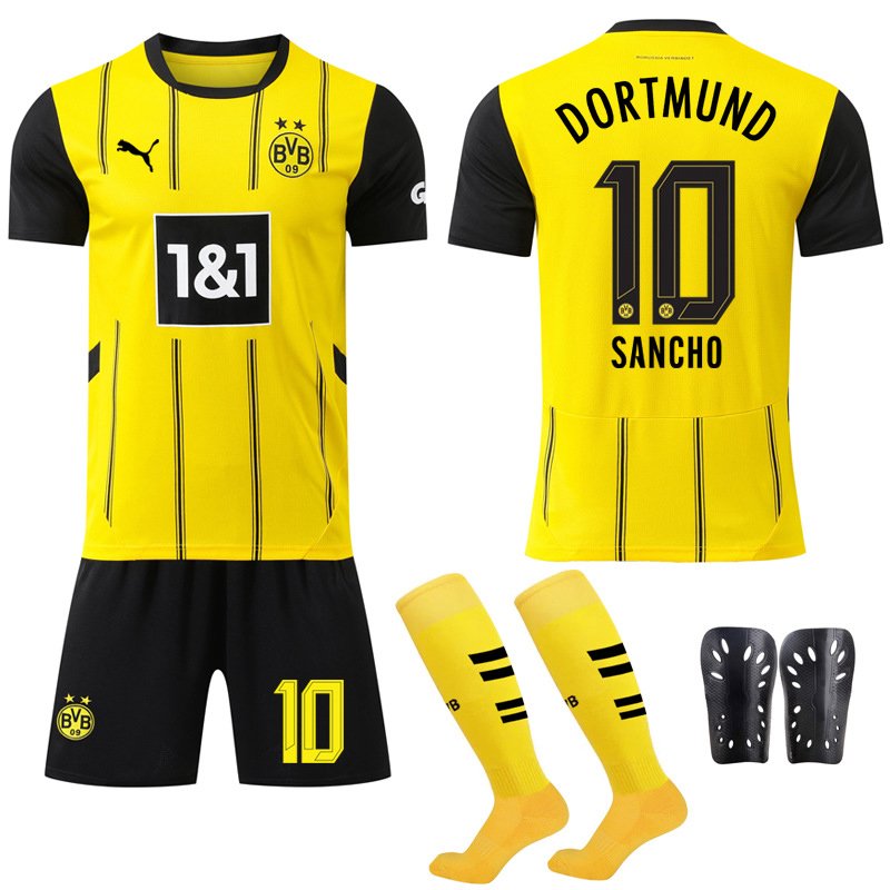 Fotballdrakter BVB Borussia Dortmund Sancho #10 Hjemmedrakt 24/25
