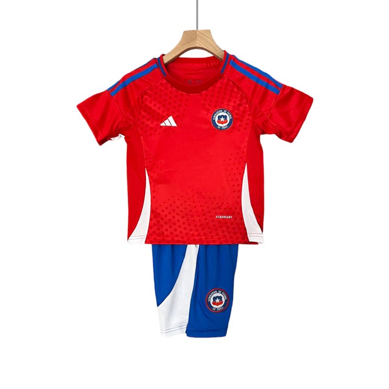 Fotballdrakter Chile Hjemmedrakt 2024/25 til barn