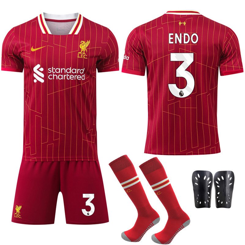 Fotballdrakter Liverpool FC Wataru Endo #3 Hjemmedrakt 2024/25