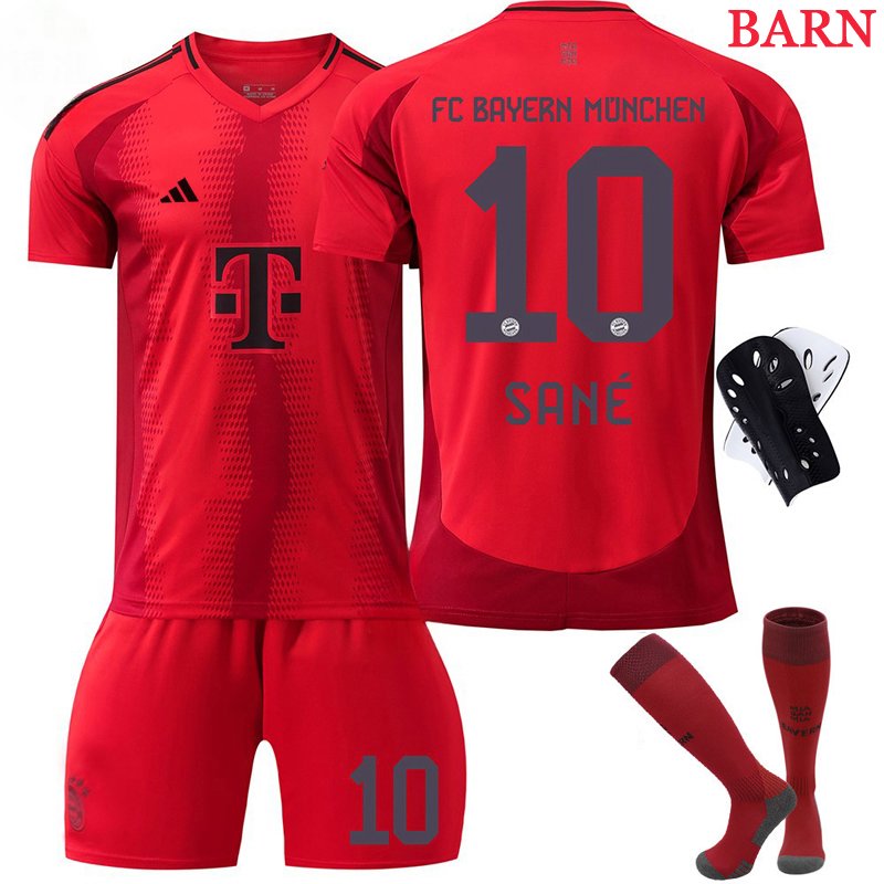 Kjøp 24/25 Bayern München Hjemme Barn Fotballdrakter - Sané 10