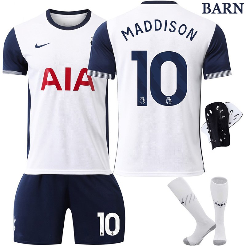 Tottenham Hotspur 2024/25 Hjemmedraktsett for Barn - Maddison 10