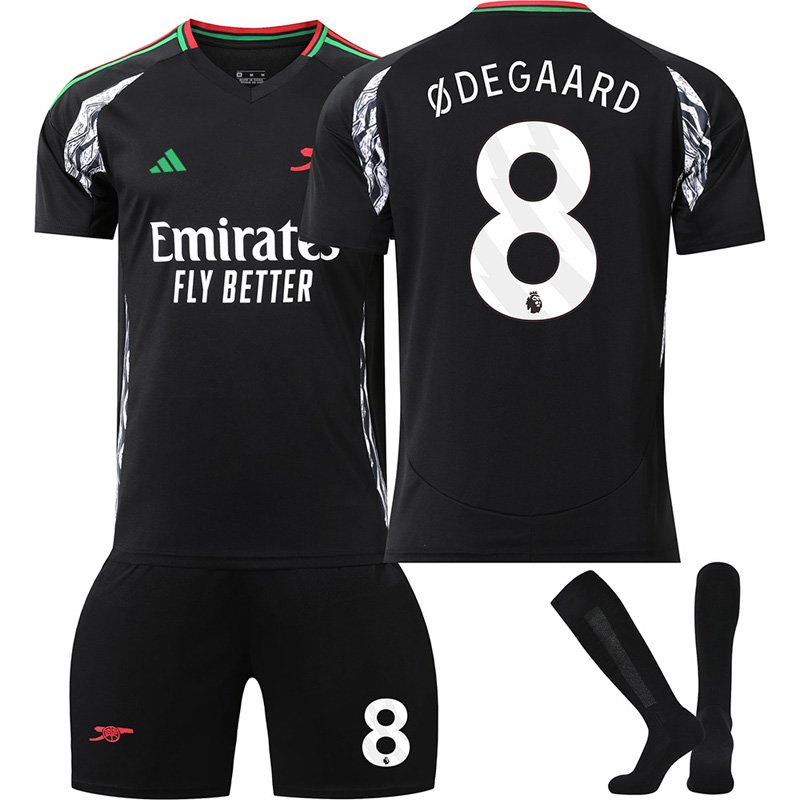 Arsenal FC Ødegaard #8 Bortedraktsett 2024/25