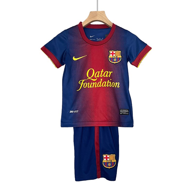 FC Barcelona drakt 2012/13 Retro Hjemmedrakt til Barn