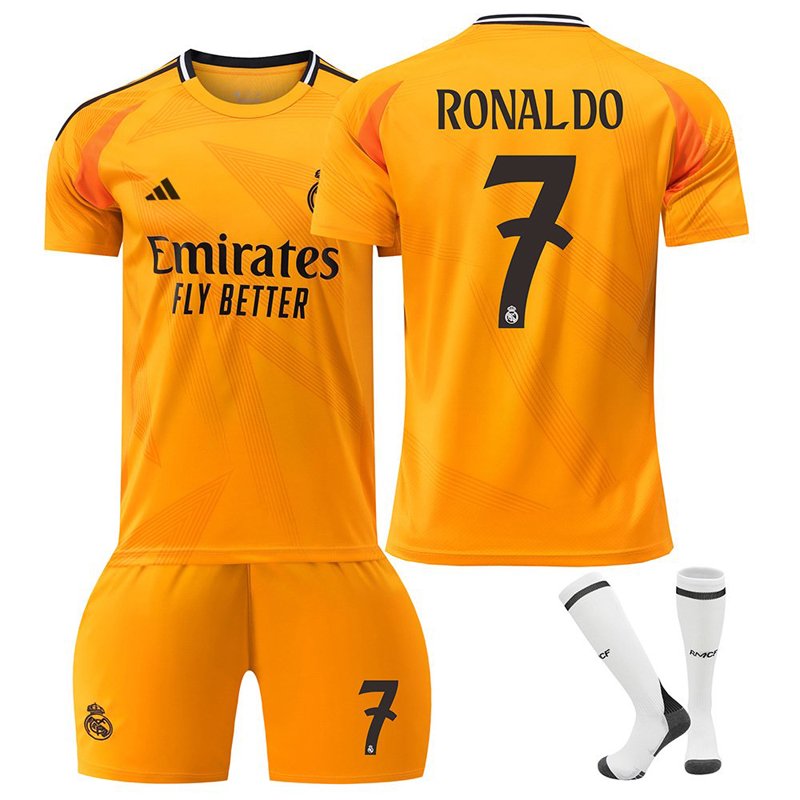 Kjøp Real Madrid 2024/25 Ronaldo 7 bortedrakt