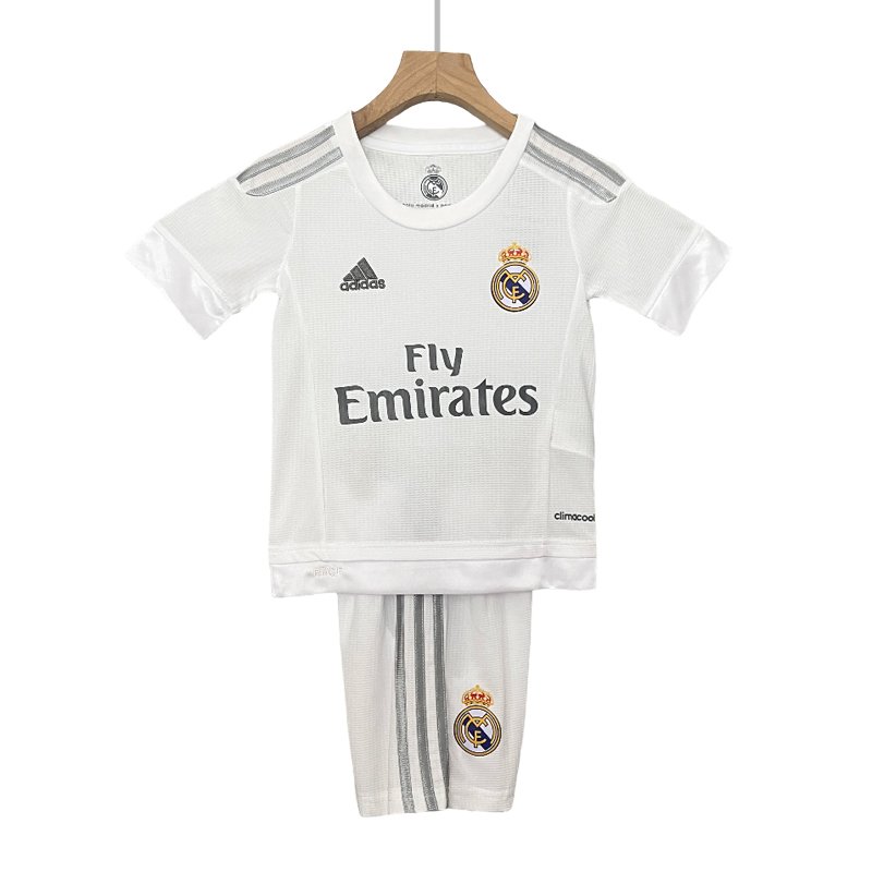 Real Madrid Barn Hjemmedrakt 2015/16 Retrodrakter på nett