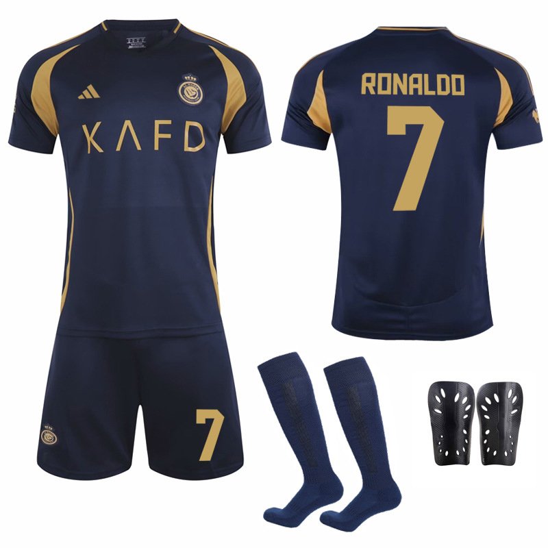 Al-Nassr FC Bortedrakt 2024/25 herre draktsett nr. 7 Ronaldo