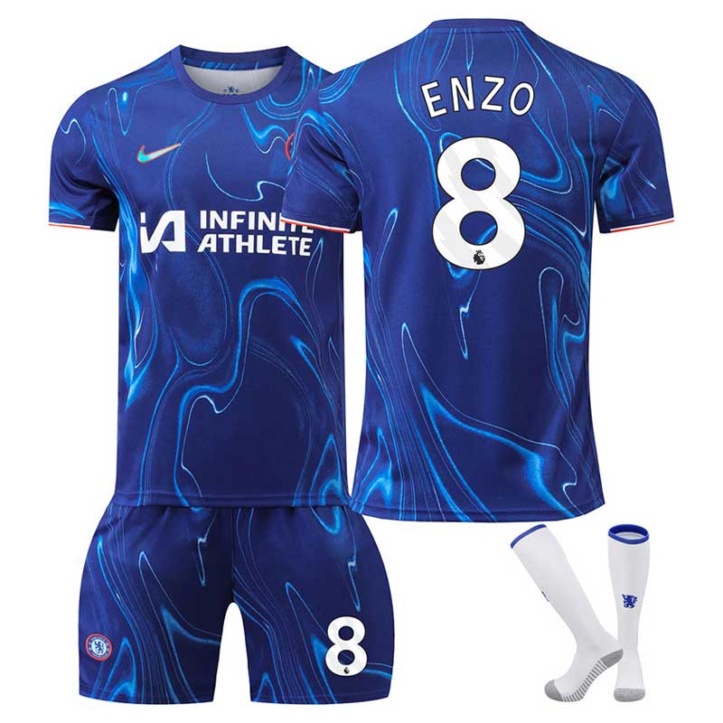 ENZO 8 Chelsea FC 2024/25 Hjemmedrakt sett - Herre