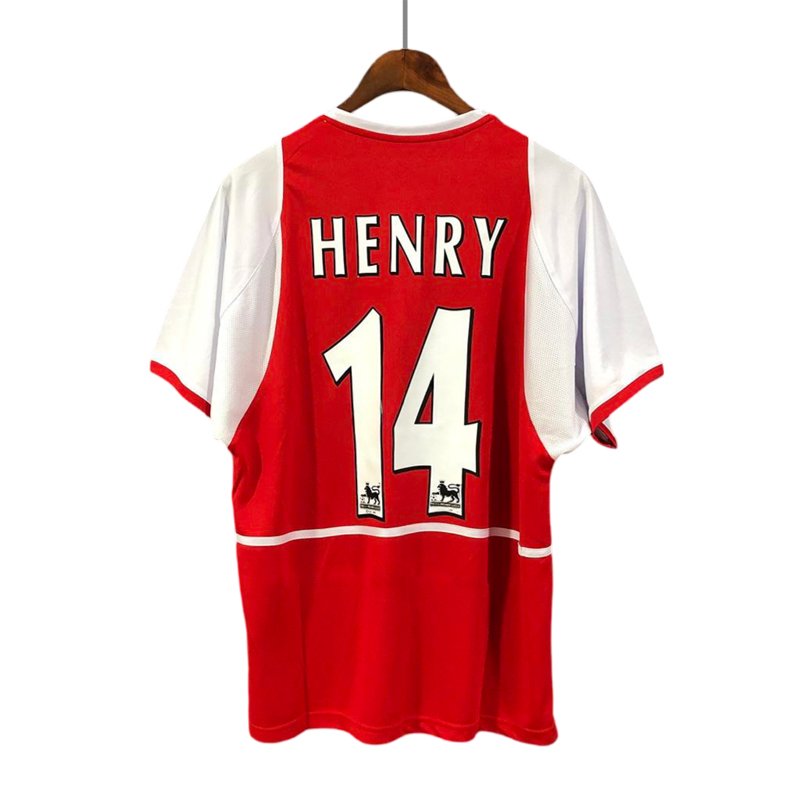 HENRY 14 Fotballdrakter Arsenal Hjemmedrakt Retro 2002/04