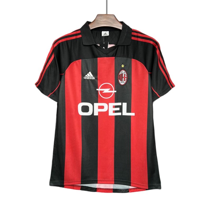 Retro Drakt AC Milan Hjemmedrakt fra sesongen 2000/02