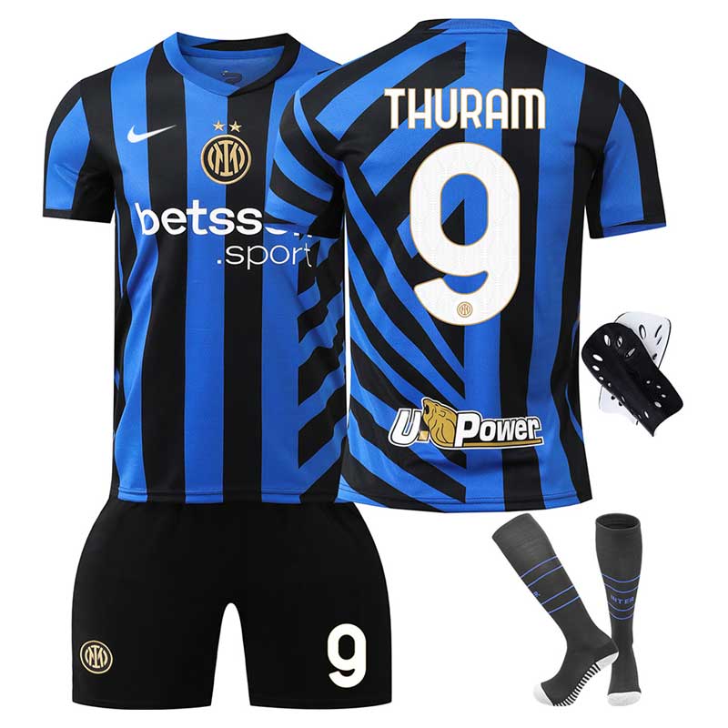 Barn Inter Milan 2024-2025 Hjemmedrakt - Thuram 9