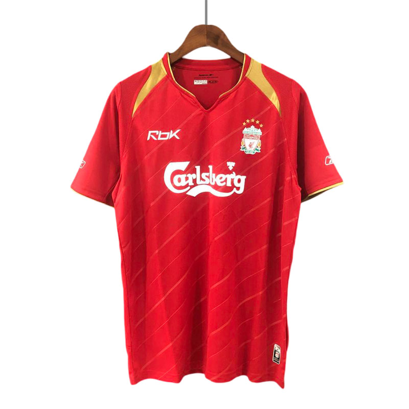 Classic Retro Vintage Liverpool Hjemmedrakt 2005/06 Retro Kortermet