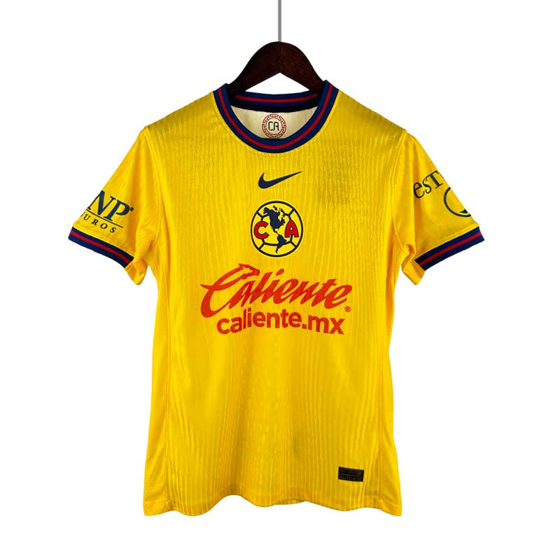 Club America Hjemmedrakt 2024-25 Gul Fotballdrakter