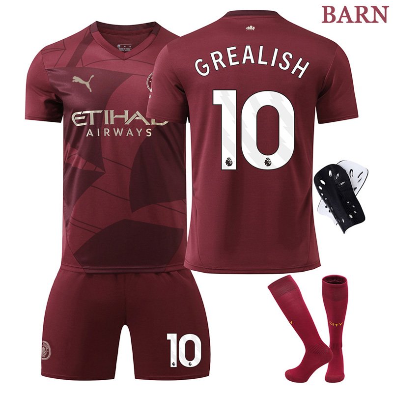 Grealish 10 Manchester City 24/25 Tredje drakter til barn på nett