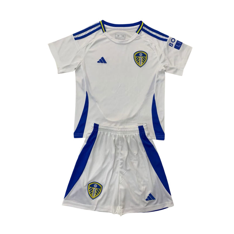 Leeds United Fotballdrakt 24/25 Hjemme Barn