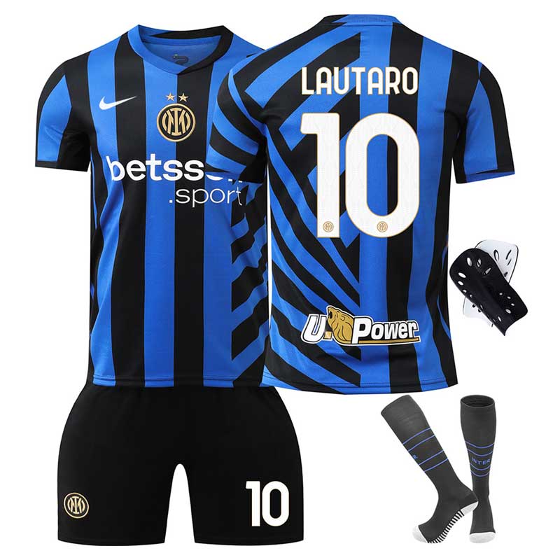 Sesongen 2024/2025 Inter Milan Hjemme Fotballdrakt - Lautaro 10