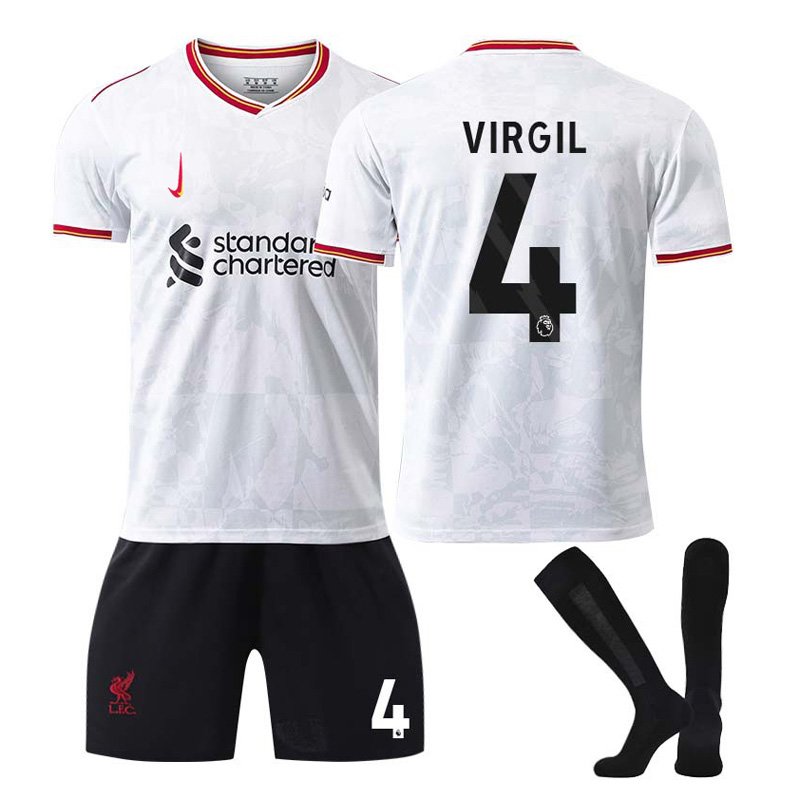 2024-2025 Liverpool VIRGIL #4 Tredjedrakt til herre på nett