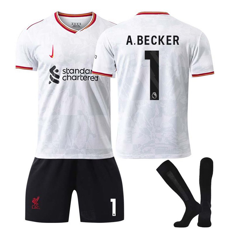 A.Becker #1 Liverpool FC Fotballdrakt 24/25 Tredje