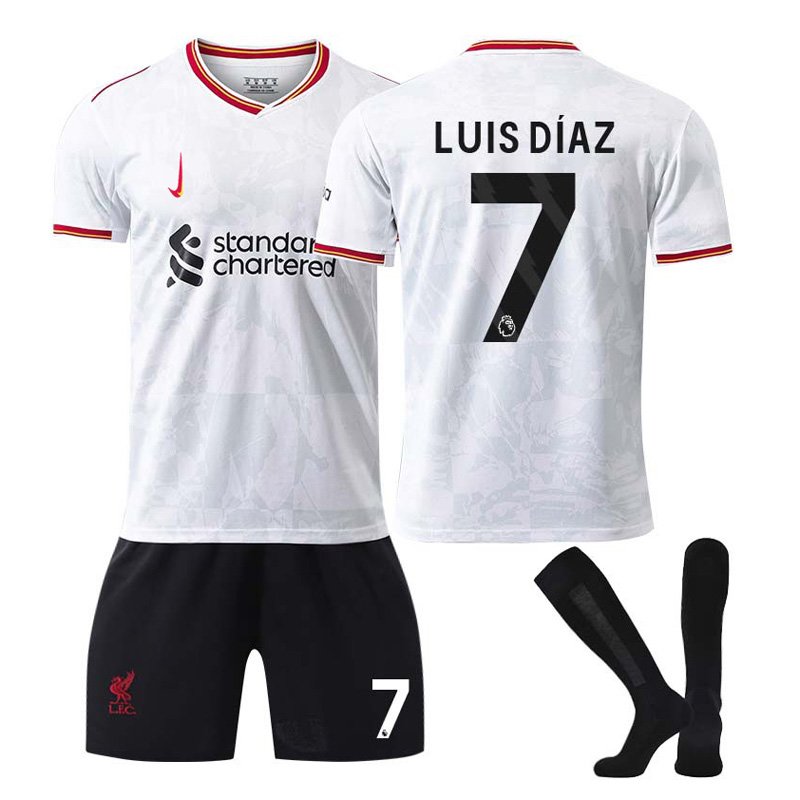 Fotballdrakt Liverpool Luis Díaz #7 Tredjedrakt Herre 2024-25