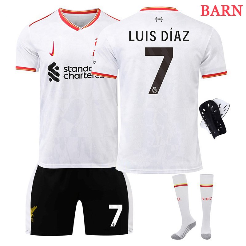 Køb Luis Diaz 7 Liverpool FC 3. Drakt 24/25 Barn