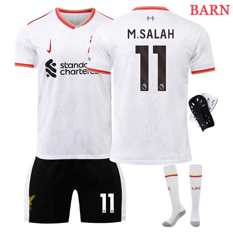 Liverpool M.SALAH 11 Tredjedrakt 2024-2025 til Barn