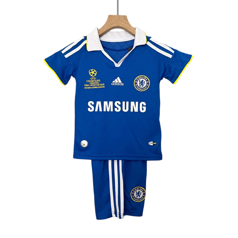 Chelsea FC 2008/09 Champions League Retro Hjemmedrakt Barn