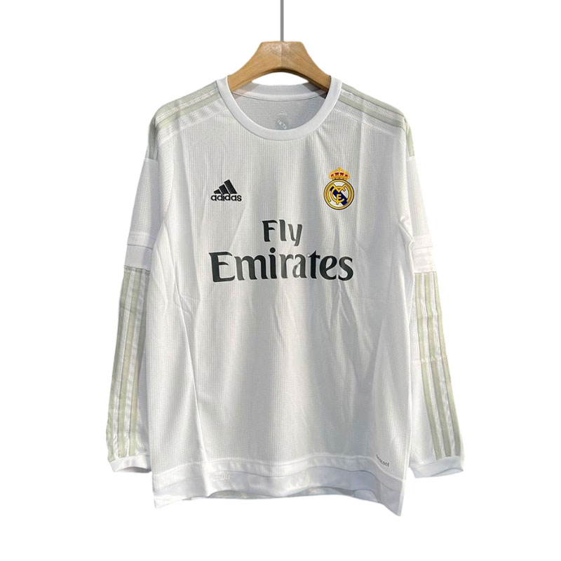 Fotballdrakter Real Madrid Hjemmedrakt Retro 2015-2016 Herre Langermet