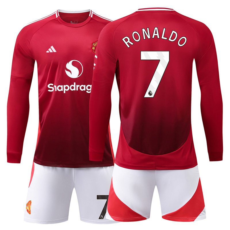 Manchester United Ronaldo #7 Hjemmedrakt 24-25 Langermet