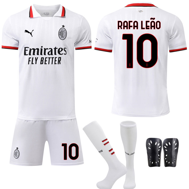 Rafa Leão #10 AC Milan 24/25 Borte drakter til herre