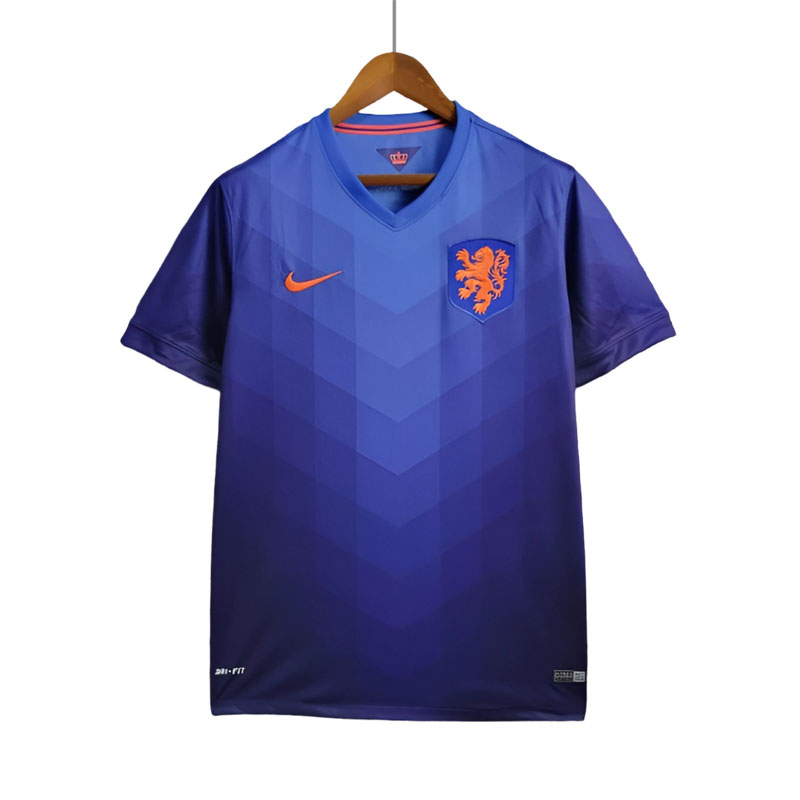 Billige Fotballdrakter Nederland Bortedrakt Retro 2014