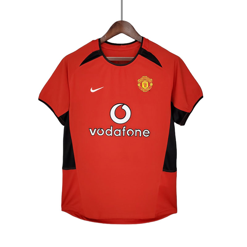 Classic Retro Vintage Man Utd Hjemmedrakt 2002-04 drakter