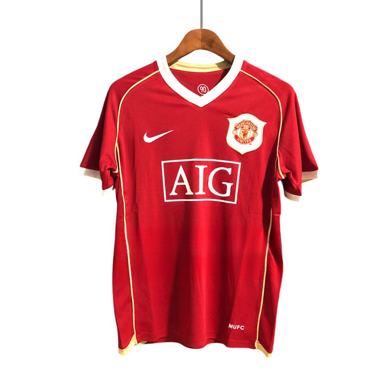 Fotballdrakter Manchester United Hjemmedrakt Retro 06-07