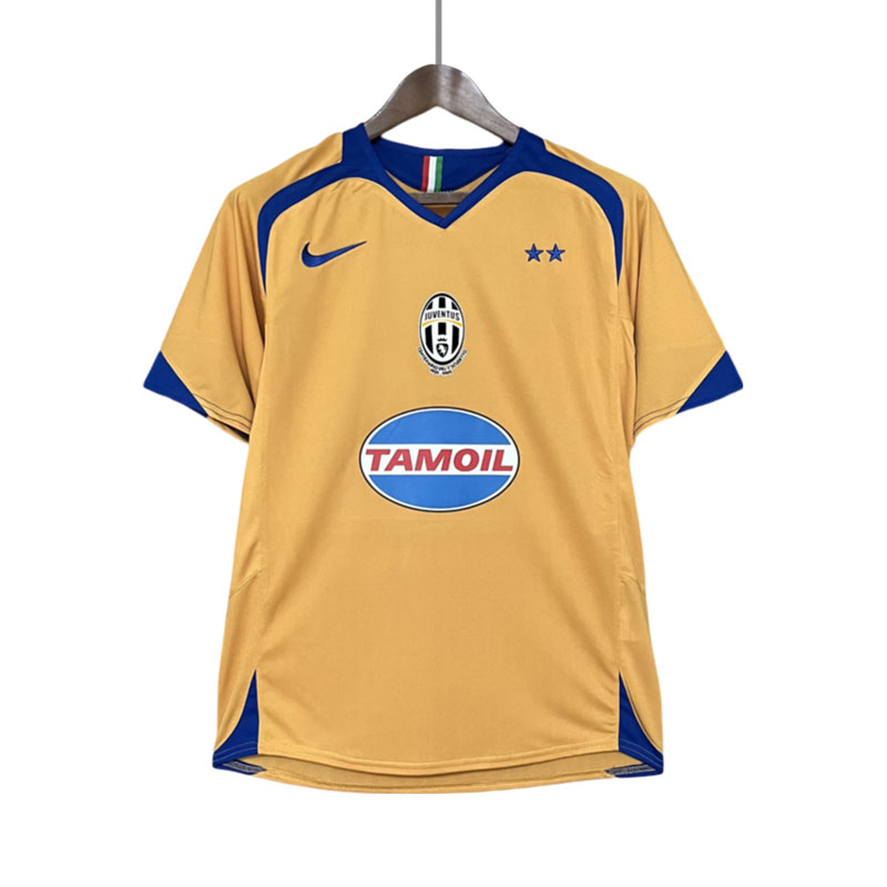 Juventus Tredjedrakt 2005/06 Retro Fotballdrakter