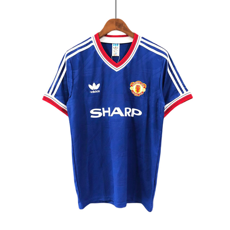 Manchester United Tredjedrakt 1986/88 Retro Kortermet