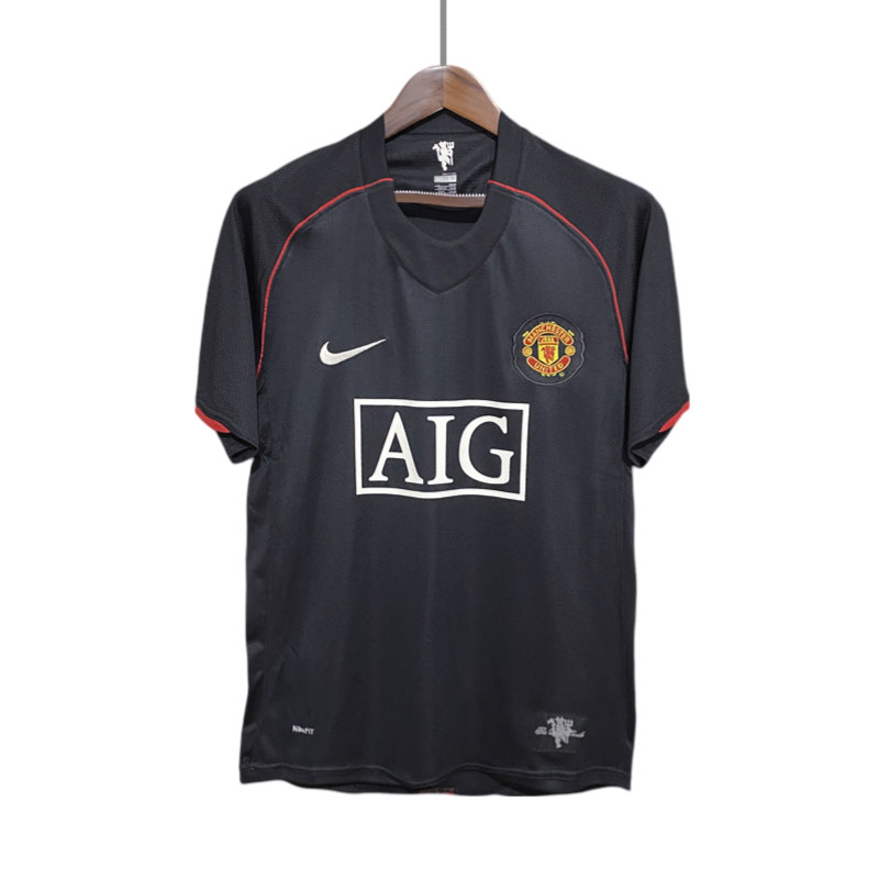 Retro Manchester United Tredjedrakt 2007/08 Kortermet