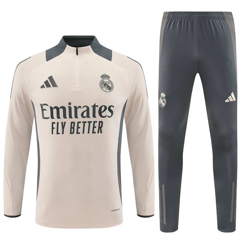 Real Madrid 2024/25 EUROPEAN Treningsdrakt Jakke + Bukser Sett