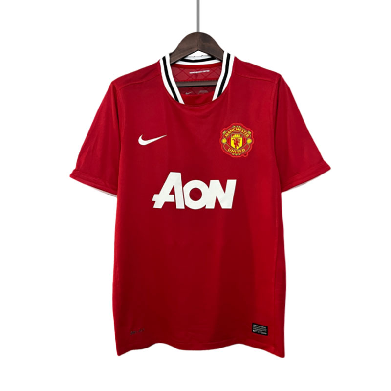 Billige Fotballdrakter Manchester United Hjemmedrakt Retro 2011/12