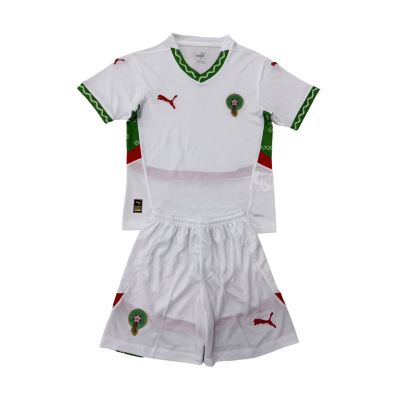 Fotballdrakter Barn Morocco Bortedrakt Africa Cup of Nations 2025