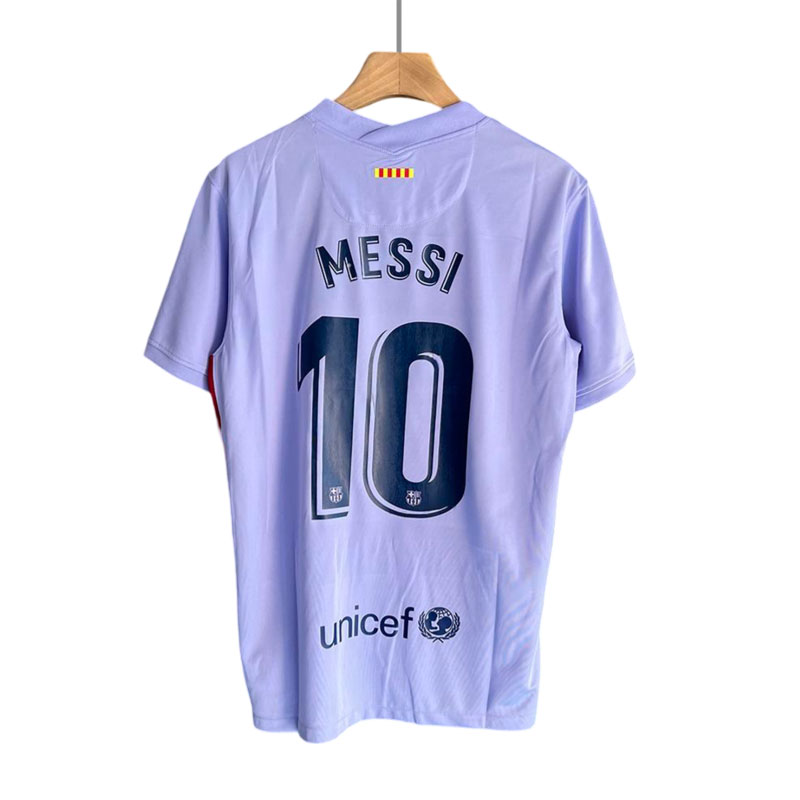 MESSI #10 Barcelona Retro 2021/22 Bortedrakt