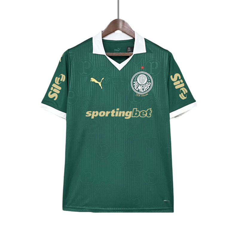 Palmeiras Hjemmedrakt 24/25 Herre Kortermet - Ny Sponsor