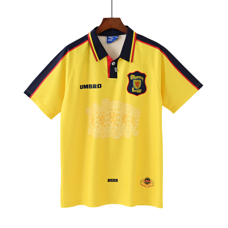 Fotballdrakter Scottish Bortedrakt Retro 1996-1998