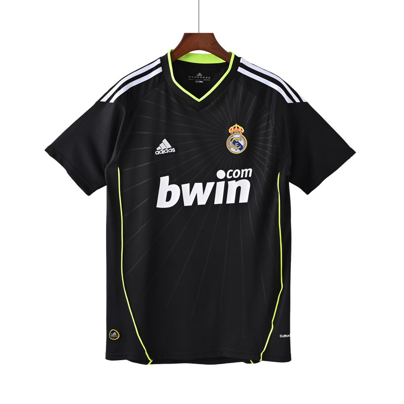 Herre Real Madrid Bortedrakt 2010-11 Retro Kortermet