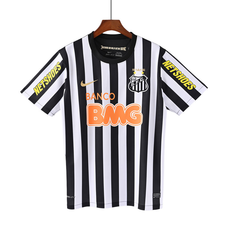 Santos FC Retro Bortetrøye Kort erm 2012